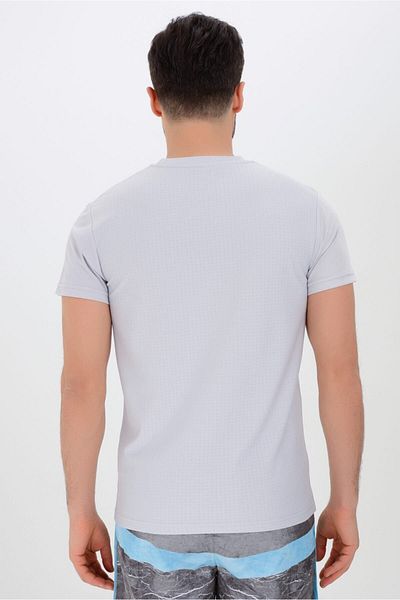 TRYON Tricou de antrenament pentru bărbați, gri Victory