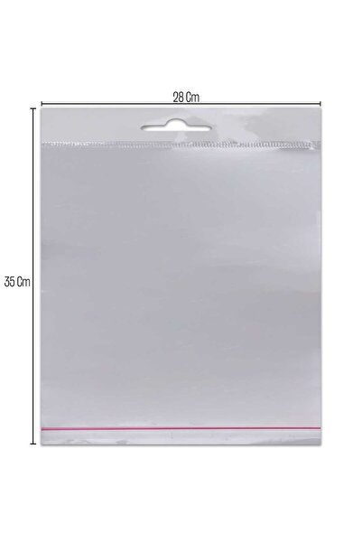 paketlemetezgahı 28*35 Sedefli Askılı (askı Kısmı Beyaz) Bantlı Opp (parlak-ş...