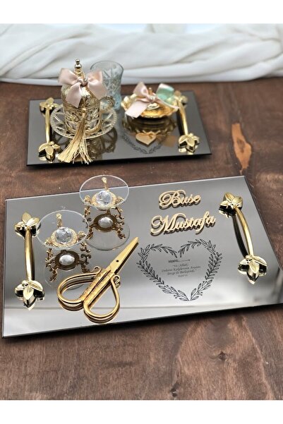 Denseden Design special, tavă pentru promisiune de logodnă, suporturi de lux ...