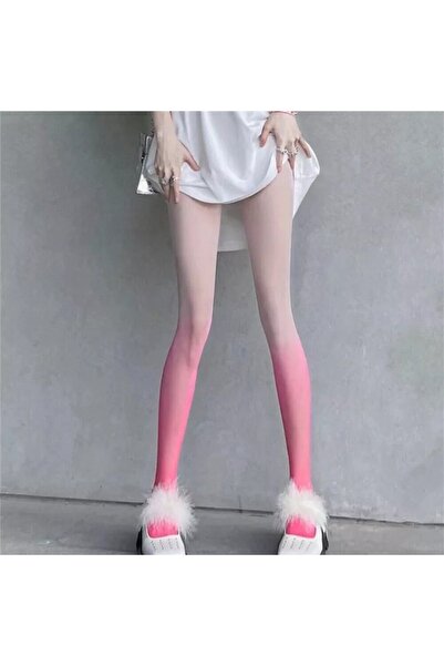 VEGAROKS Lolita Pink Gradient Imported Pantyhose