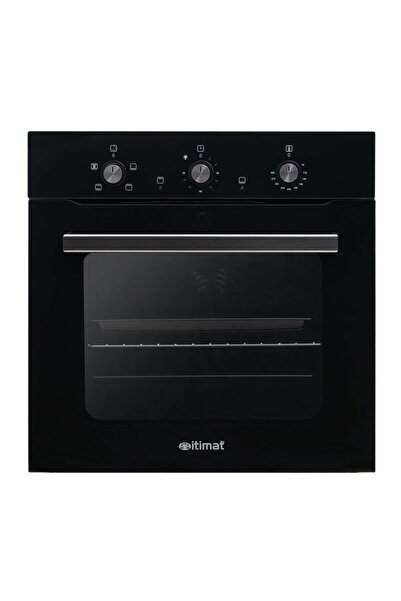 İtimat Siyah 2'li Büyü Ankastre Set Ocak-Fırın 1531 - 6021