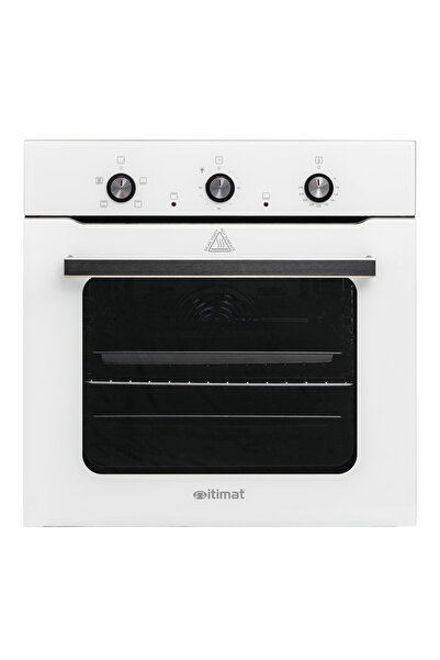 İtimat Beyaz 2'li Büyü Ankastre Set (Ocak-Fırın) 1530 - 6020