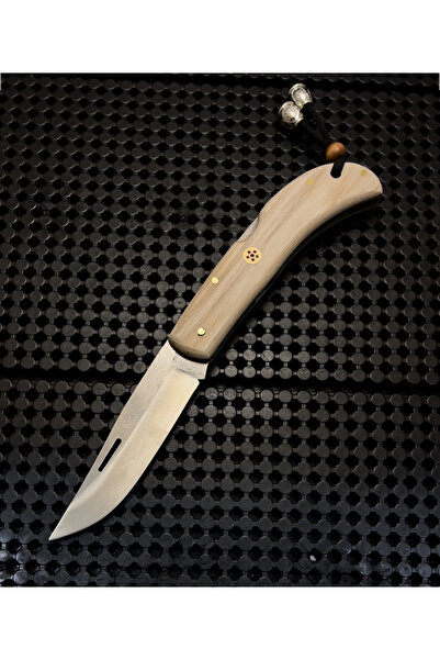 John Connely Ahşap El Yapımı Handmade Kaliteli 4116 Çelik Çakı Bıçak - 22 Cm