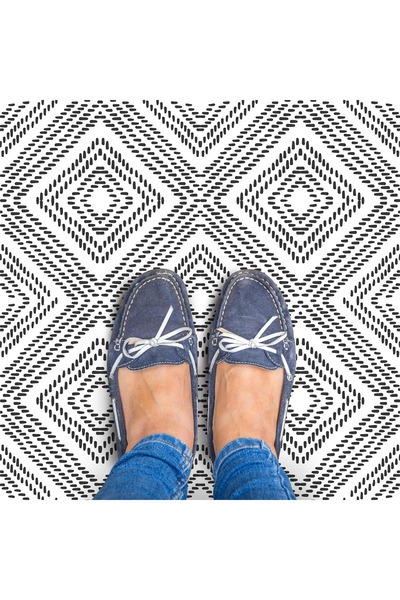 TechnoSmart 1 Piece 30cm×30cm Self Adhesive LVT Floor and Wall Covering Kitchen Bathroom Tile Stickr