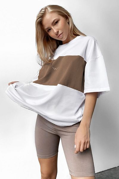 Madmext Mad Girls Weißes besticktes T-Shirt Mg1421