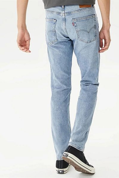 Levi's Bumbac, talie normală, picior îngust, slim fit, blugi 512, pantaloni pentru bărbați, A2087