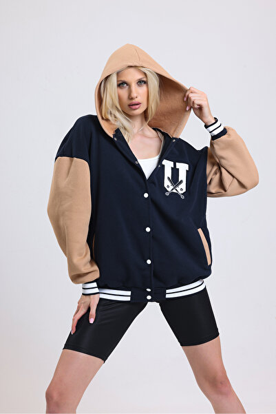 efraim giyim Μπουφάν Unisex Black Fleece College