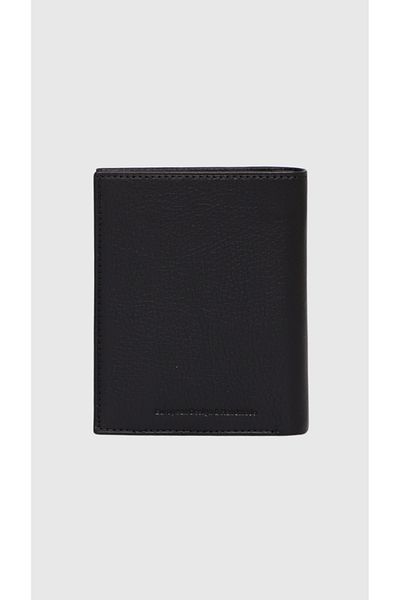 Grande 1412 Model - Genuine Leather Black Men's Wallet