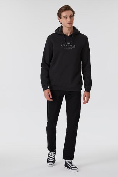 Lee Cooper Hanorac pentru bărbați Faust, negru