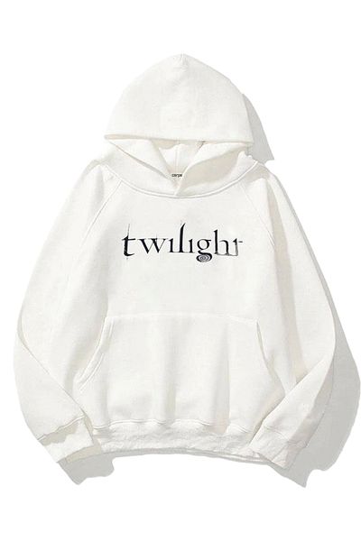 Carpe Twilight 3 Thread White Oversize Sweatshirt
