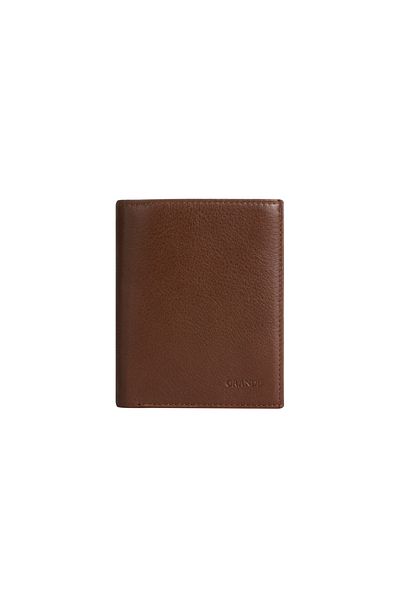 Grande Ανδρικό πορτοφόλι 1412 Model Genuine Leather - Arsel Tan