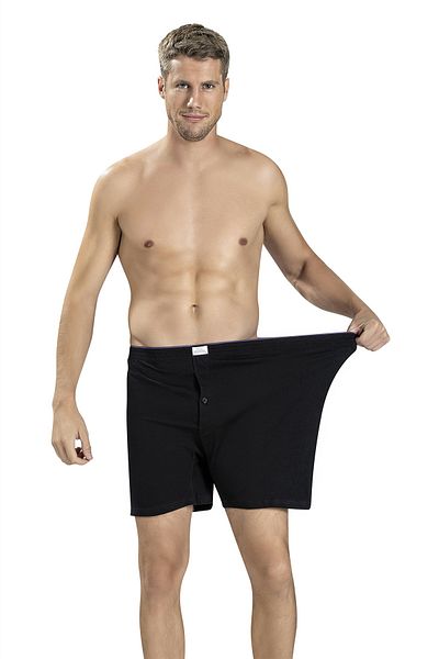 Jiber Ανδρικό Asorti Cotton Plus Size 3 τεμαχίων Boxer 183