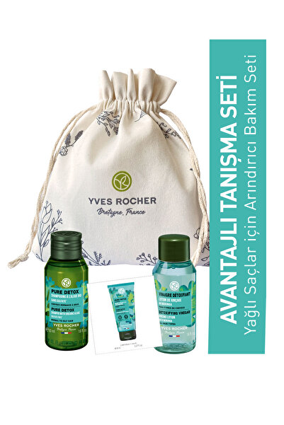 Yves Rocher Yağlı Saçlar - Bakım Rutini Tanışma Seti