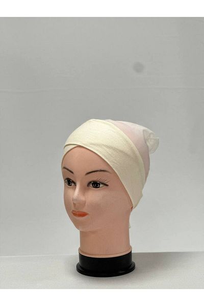 AWAM SILK Awam Silk Tulle Cross-Laced Combed Cotton Bonnet