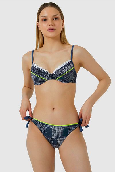 AYYILDIZ 5543 Purple Bikini Set