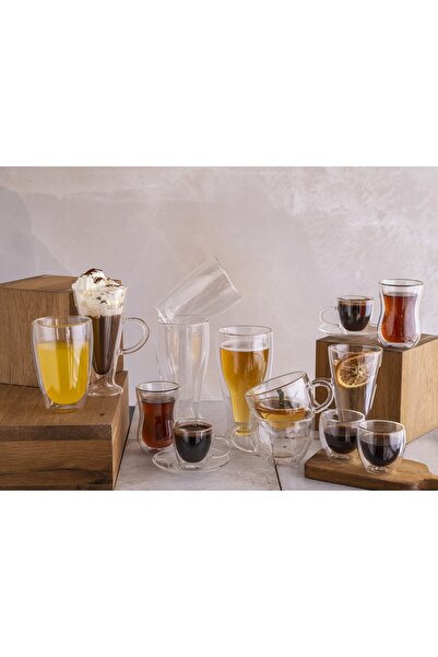 Genel Markalar Çift Cidarlı 2’li Espresso Bardağı 80ml
