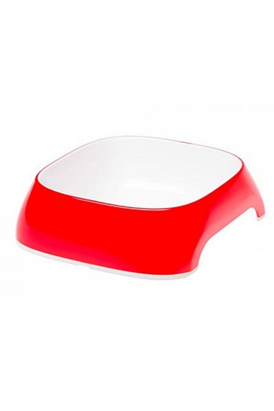 Ferplast Glam Xsmall Melamine Food and Water Bowl Red 200 ml