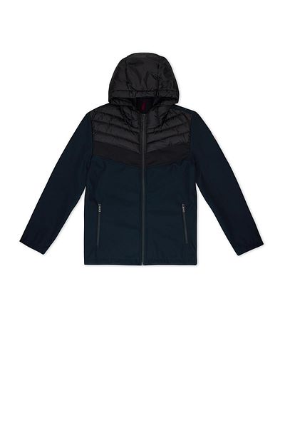 Lee Cooper Мъжко палто Patch, тъмносиньо