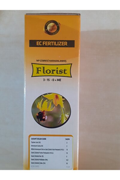 CİTSA Florist 3-15-0 1kg Fosfor Çinko Bor Karışımı Çiçeklenme Için Özel Ürün