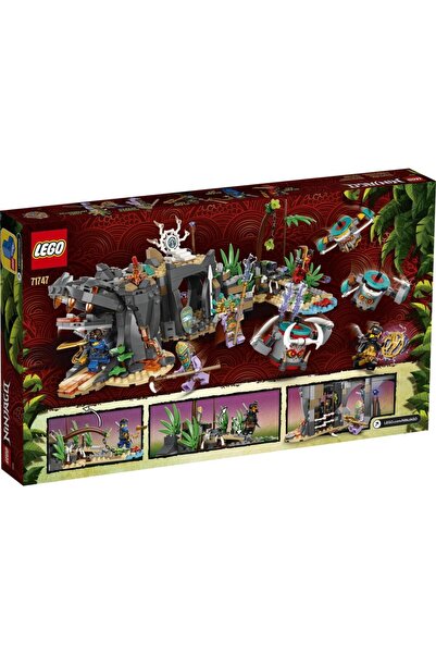 LEGO NINJAGO Bekçiler Köyü 71747 Yapım Seti NINJAGO Cole, Jay ve Kai'yi İçeren Ninja Oyun Seti(632 Parça)
