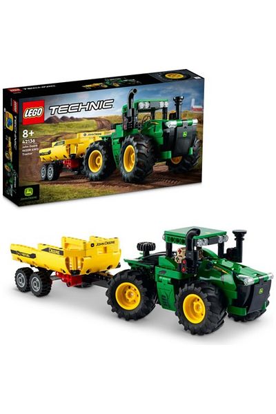 LEGO ® Technic John Deere 9620R 4WD Tractor 42136 - Collectible Model Building Set (390 Pieces)