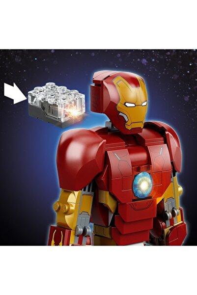 LEGO ® Marvel Iron Man Figürü 76206 Yapım Seti (381 Parça)