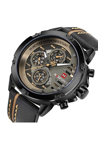 Naviforce Erkek Kol Saati Fonksiyonlu Deri Kordon 981
