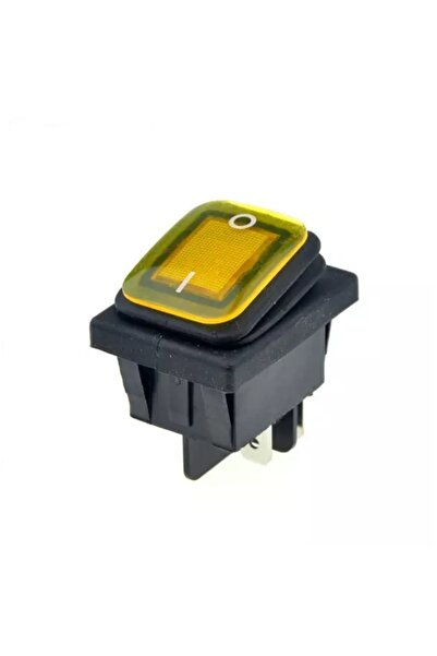 Maroces MR-104W-S GENİŞ KIRMIZI IŞIKLI ANAHTAR 30 AMPER ON-OFF 4P KORÜKLÜ 30A