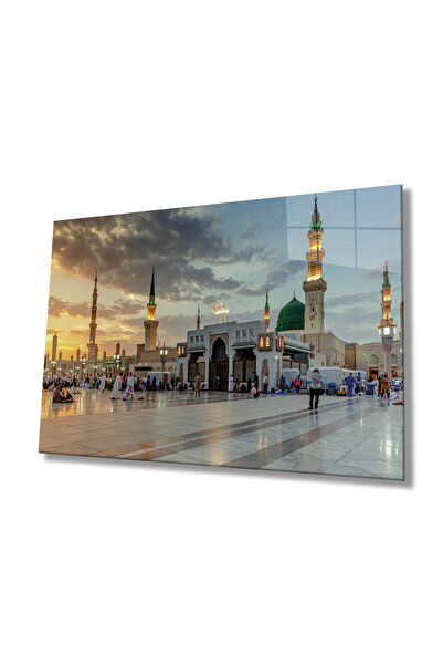Rosyvien Mescid-i Nebevi Hz. Muhammed'in Kabri Cam Tablo, Dini İslami, Ev Ofi...