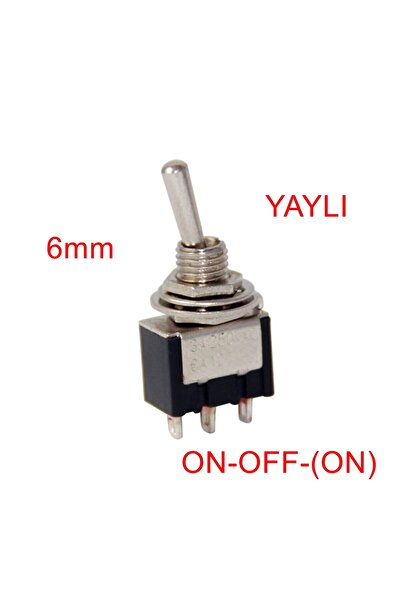 Maroces MR-142 TOGGLE SWITCH ON-OFF-(ON) 3 BACAKLI (MTS-113) YAYLI