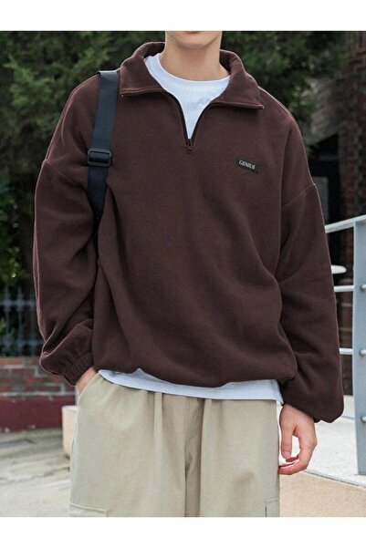 GENIUS STORE Ανδρικό φούτερ Polar Oversize Φούτερ Polar