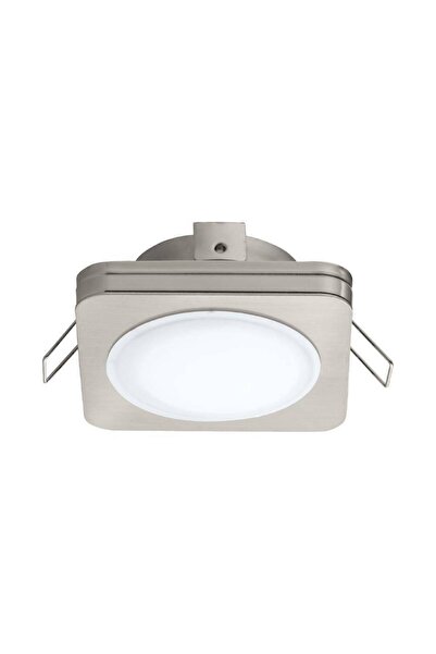 Eglo 78765 "PINEDA 1" 8,2 Cm Uzunluğunda Çelik, Plastik Nikel Mat Sıva Altı G...