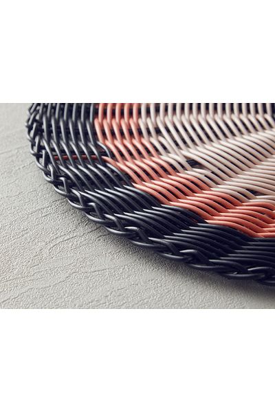 English Home Μαύρο American Service Wrapped Plastic - 38 cm