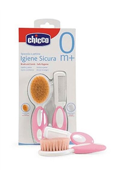 Chicco Pembe Tarak Fırça Seti 8058664011926