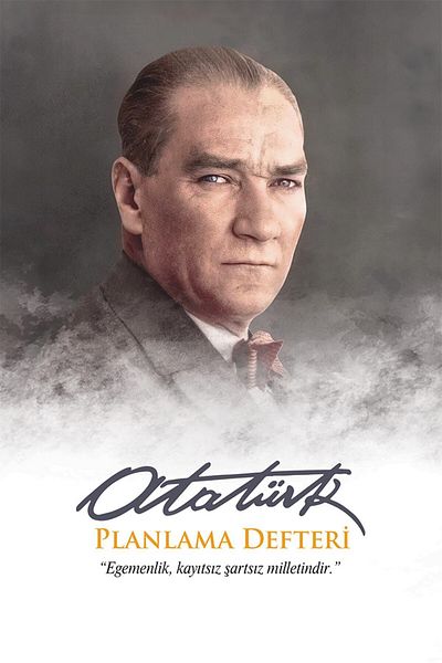 Halk Kitabevi Ataturk Planning Notebook 128 Pages 13,5x19,5cm
