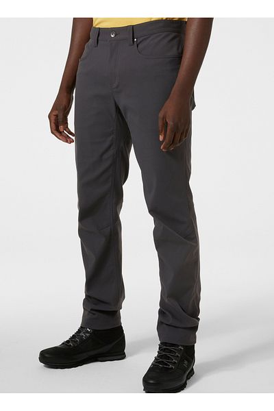 Helly Hansen Men's Outdoor Anthracite Pants - Hella Hansen Holmen 5 Poc