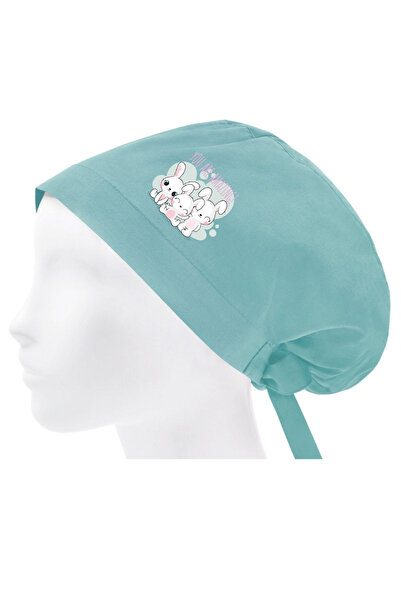 YNK Șapcă drăguță cu temă iepure Șapcă chirurgicală standard și supradimensio...