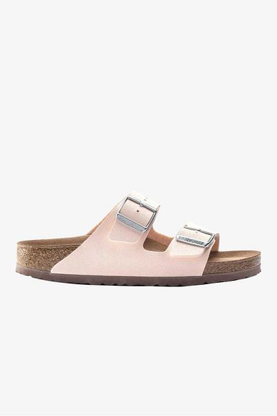 Birkenstock Arizona Bfbc - Papuci roz vegani pentru femei 1019635-20180