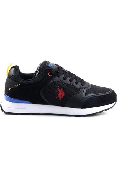 U.S. Polo Assn. Baza. Polo Assn. Pantofi sport pentru bărbați Tones 3Pr Negru-Roșu
