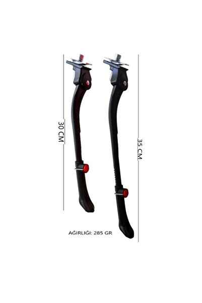 SARİSSA BİSİKLET Bisiklet Yan Sehpa Ayarlanabilir Ayaklık Alüminyum Park Ayağı