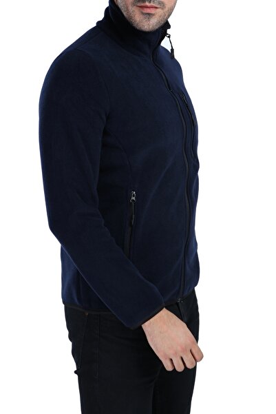 GHASSY CO. Ghassy Co. Men's Windproof Thermal 5-Pocket Full Zipper Fleece Jacket