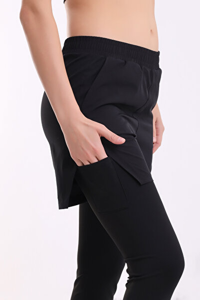 Zula Moda UZUN TAYTLI ŞORT / WOMEN'S LONG TIGHT SHORTS