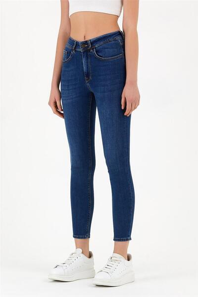 EXPLODE - Kadın Slim Fit Kot Pantolon Lacivert