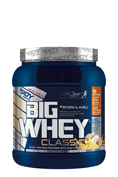Bigjoy Sports BigJoy Big Whey Classic 495gr - Hindistan Cevizi Vanilya Aromalı