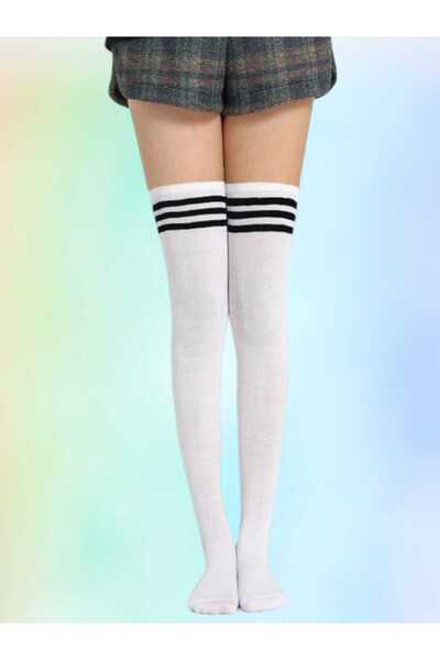 Trenderrs Памучни чорапи над коляното