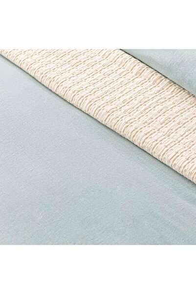 Chakra Sofia Ekstra Çift Kişilik Nevresim Seti 230x220 cm Aqua
