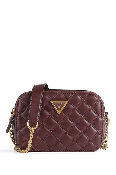 Guess burgundy cheap bag