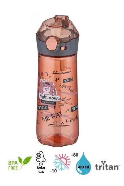 Vagonlife TKK Healthy Tritan Su Matarası – 500 Ml (Pipetsiz İçim)