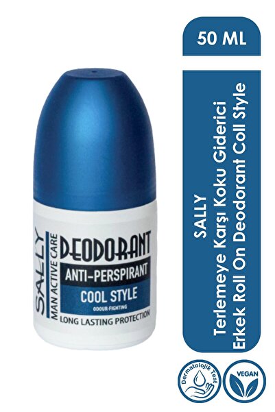 Sally Maximum Protection Antiperspirant Vegan Ter Önleyici Erkek Roll-on 50 ml