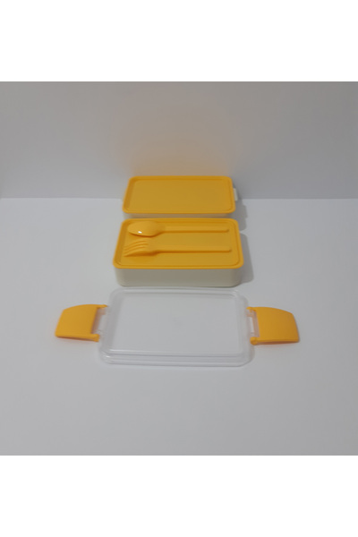 renkli çiçekler Double Layer Food Storage Container Lunch Box Lunch Box For School Office Picnic